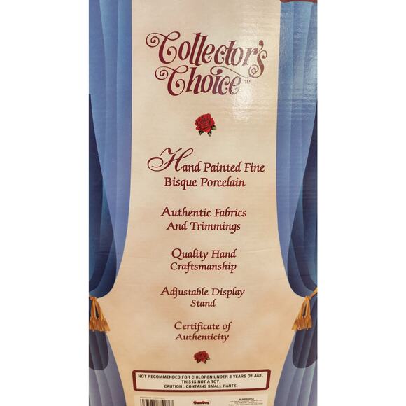 Collector's Choice Fine Bisque Porcelain Limited Edition Angel Doll NIB w/ COA - Picture 7 of 10